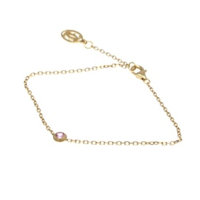 Cartier D'Amour Pink Sapphire Bracelet Pink Gold (18K) Sapphire Charm Bracelet Pink Gold