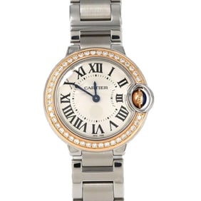 Cartier Ballon Bleu SM PG Combi D WE902079 SSxPG Wristwatch Quartz