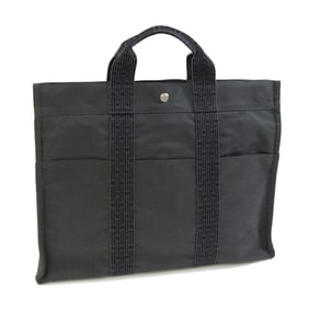 Hermes handbag Air Line Tote MM grey canvas hand tote for men and women HERMES