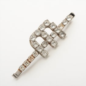 Miu Miu Miu M Crystal Rhinestone Bijou Hairpin Hair Accessory 5JF039 Women's