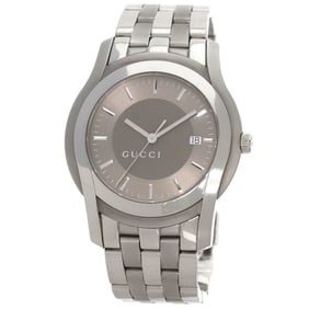 Gucci 5500XL Watch Stainless Steel SS Men's GUCCI