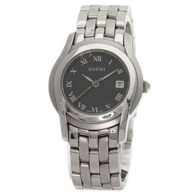 Gucci 5500L Watch Stainless Steel SS Ladies GUCCI