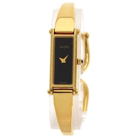 Gucci 1500L Square Face Watch GP Ladies GUCCI