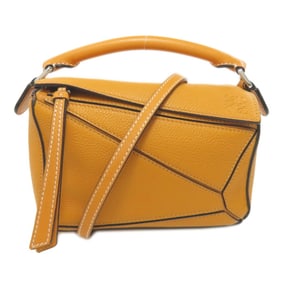LOEWE Puzzle Bag Mini Handbag Calfskin Women's