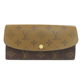 Louis Vuitton M82157 Portefeuille Emily Long Wallet Monogram Reverse Women's LOUIS VUITTON