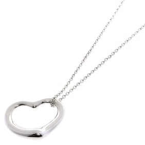 Tiffany Heart Medium Necklace Silver Women's TIFFANY&Co.