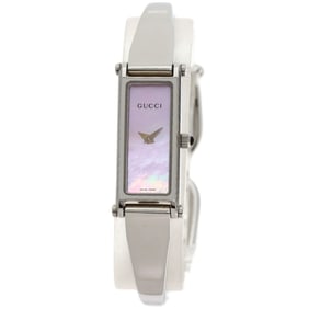 Gucci 1500L Square Face Watch Stainless Steel SS Ladies GUCCI