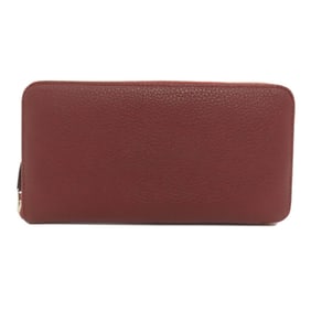 Hermes Azap Long Rouge Serie Wallet Togo Women's HERMES