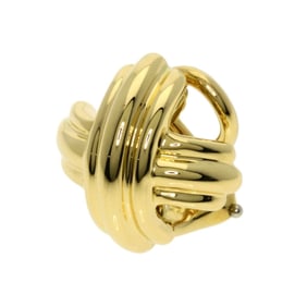 Tiffany Signature Single Earring, 18K Yellow Gold, Women's, TIFFANY&Co.