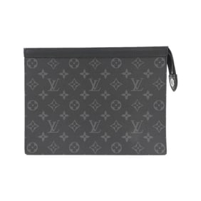 Louis Vuitton Monogram Eclipse Pochette Voyage MM M61692 Handbag