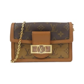 Louis Vuitton Monogram Portefeuille Dauphine M68746 Chain Wallet