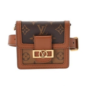 LOUIS VUITTON Louis Vuitton Monogram Reverse Bumbag Dauphine BB Brown M68621 Women's Canvas Waist