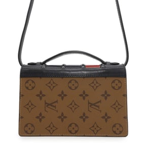 Louis Vuitton Shoulder Wallet Monogram Reverse LV Book On Chain M81830