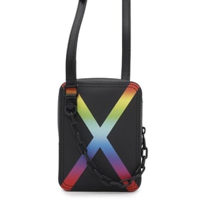 Louis Vuitton Shoulder Bag Taiga Danube M30332 LOUIS VUITTON Black