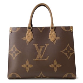 Louis Vuitton Tote Bag Monogram Reverse Giant On-the-Go MM M45321 LOUIS VUITTON