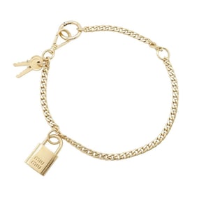 Miu Miu Miu Bag Charm Metal Key Ring Trick 5TM118_UJL_F0056