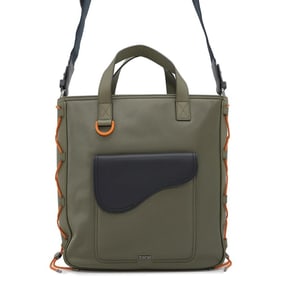 Christian Dior Tote Bag Sacai Collaboration Saddle Nylon 1ADSH198USF 2way Shoulder Sale Item