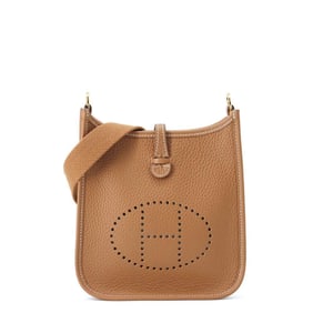 Hermes Evelyn TPM Amazon Gold Taurillon Clemence W Stamp