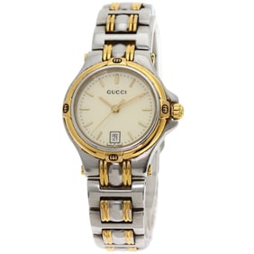 Gucci 9040L Watch Stainless Steel SSxGP Ladies GUCCI
