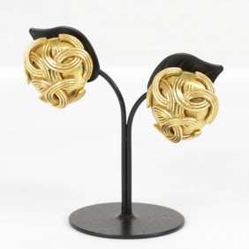 CHANEL earrings metal