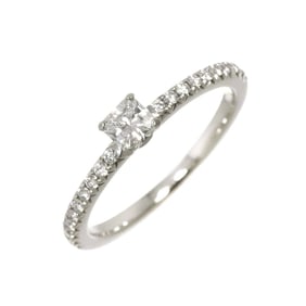 Tiffany & Co. Novo Ring Diamond 0.19ct 0.09ct Pt Platinum