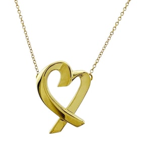 Tiffany Loving Heart Necklace 18K Ladies TIFFANY&Co.