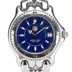 TAG Heuer Cell Watch WG111A Quartz Navy Dial Stainless Steel Men's HEUER