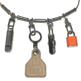 Louis Vuitton Collier Survival Necklace Charm Accessory Men's Women's