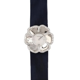 Chanel Camellia WG D?4P H1187 Wristwatch Quartz