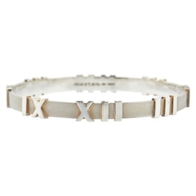 Tiffany Atlas Bracelet SV925 Silver Women's TIFFANY&Co.