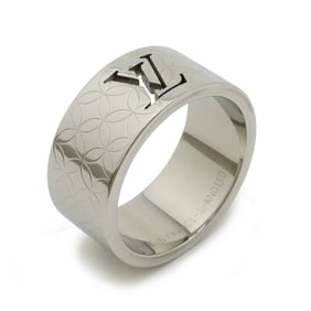 LOUIS VUITTON Louis Vuitton Berg Champs Elysees Men's Ring SS Stainless Steel L Size Japanese 21