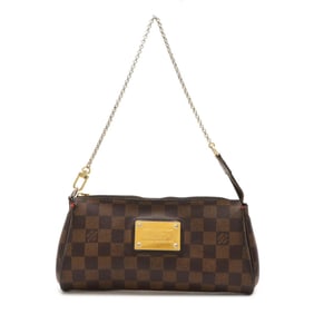 LOUIS VUITTON Damier Eva Pouch Chain Shoulder Bag Clutch N55213