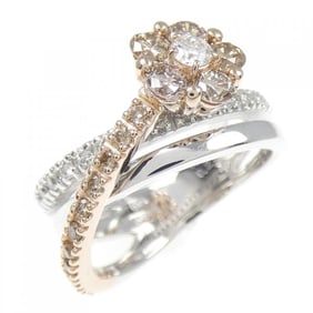 Ponte Vecchio Flower Diamond Ring 0.65CT