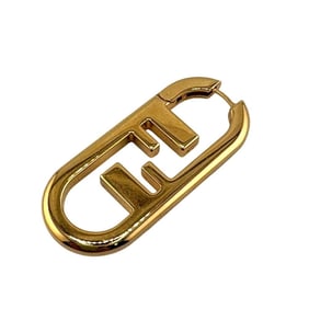 FENDI Fendi Orlok single earrings, ring, gold