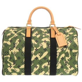Louis Vuitton Speedy 35 Monogram M95773 Boston bag Handbag Takashi Murakami Camouflage LV 0096 LOUIS
