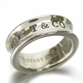 Tiffany Ring 1837 Silver 925 Approx. 7.3g Women's TIFFANY&Co.