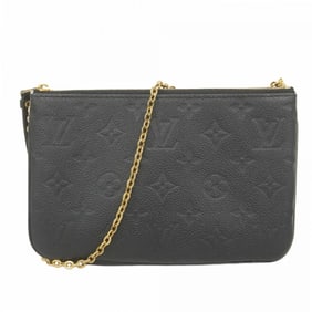 Louis Vuitton Shoulder Bag Monogram Empreinte Pochette Double Zip M68568 Noir Ladies