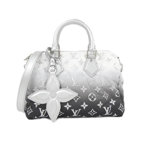 Louis Vuitton LV Snow (Monogram Nylon) Speedy Bandouliere 25cm M11848 Handbag