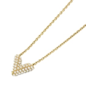Louis Vuitton Collier Essential V Pearl M68358 Necklace