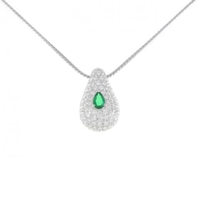 MIKIMOTO Emerald Necklace 0.52CT
