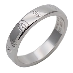 Cartier Ring for Women, 750WG Happy Birthday, White Gold, #55, Size 15, Polished