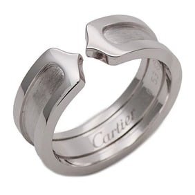 Cartier ring for women, 750WG C2 white gold #53, size 13, polished