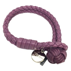 BOTTEGA VENETA Intrecciato Bracelet Size S Purple Bottega