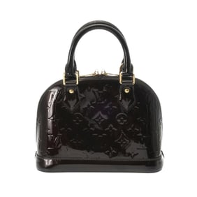 LOUIS VUITTON Louis Vuitton Alma BB Amarante M91678 Women's Monogram Vernis Bag