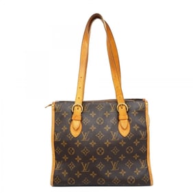 Louis Vuitton Tote Bag Monogram Popincourt M40007 Brown Ladies
