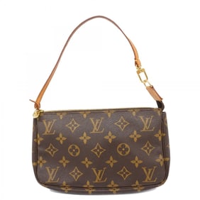 Louis Vuitton Pouch Monogram Pochette Accessoires M51980 Brown Women's