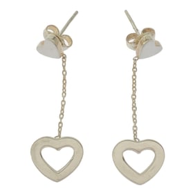 TIFFANY&Co. Tiffany Swing Heart Earrings Silver 925 Women's Mikunigaoka Store ITN695RY4PQO RM2277R