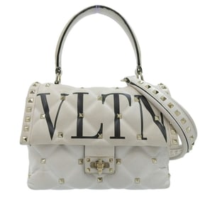Valentino Garavani Rockstud Bag BL PB55XQC0 Leather White