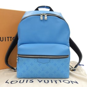 Louis Vuitton LOUIS VUITTON Taiga Rama Monogram Discovery M30409 Backpack