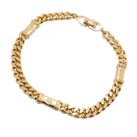 Christian Dior Bracelet GP Plated Gold Ladies